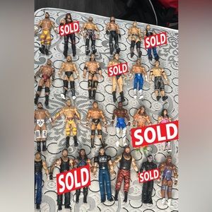 Wwe action figures hit me up for prices